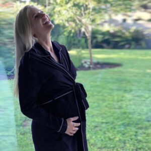 Hannah Grace Maternity Winter Navy Hospital Ready Set - Image 4