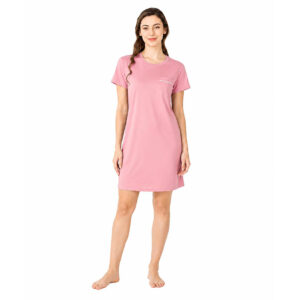 Hannah Grace Maternity Post-Partum Pink Summer Lounging Nightie