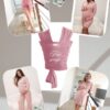 Hannah Grace Maternity Pink Cross Season Combo- FLASHSALE