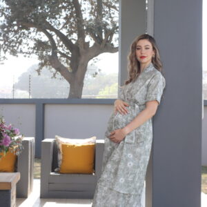 Pistachio Maxi Summer Gown and nightie combo- Refer new print
