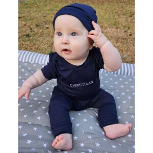 Hannah Grace Maternity Navy Gifting Set- With Wrap Carrier - Image 2