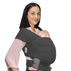 Hannah Grace Maternity Charcoal Gifting Set- With Wrap Carrier - Image 4