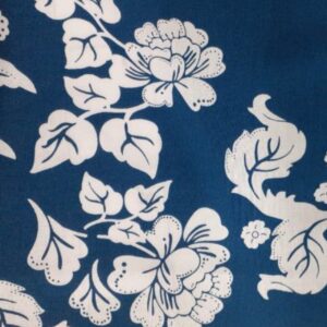 Limited Edition Indigo Floral Viscose Cotton Breastfeeding Apron - Image 2