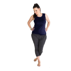 Hannah Grace Maternity Navy Breastfeeding Vest