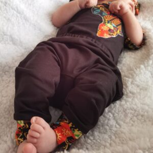 Heritage African Ethnic Print Baby Combo Set - Image 6