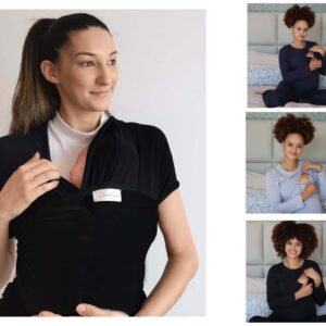 Hannah Grace Maternity 3 day Summer Breastfeeding Top With FREE Baby Carrier