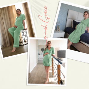Hannah Grace Maternity Sage Hospital Ready Set 3