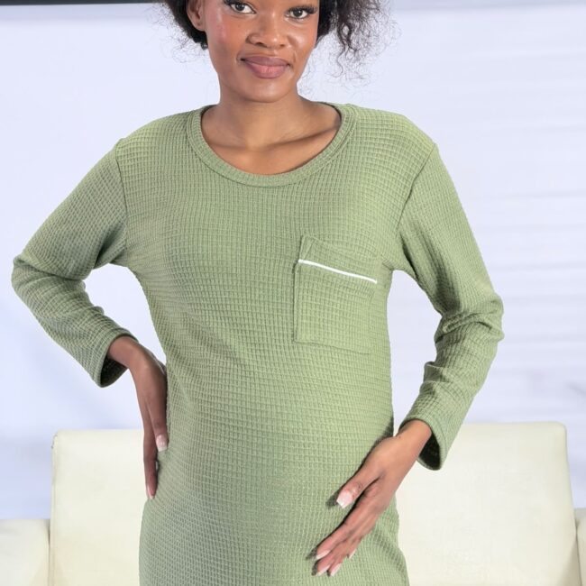 Matcha winter nightie