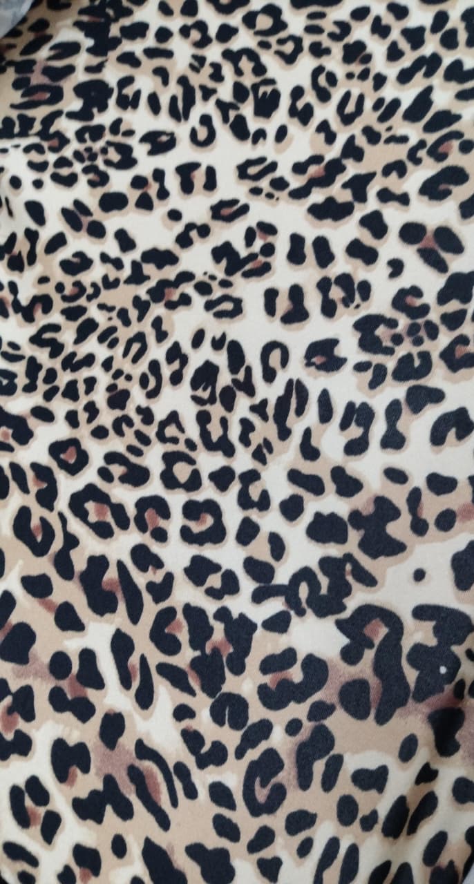 Hannah Grace Maternity Leopard Summer Nightie and Gown - Image 5