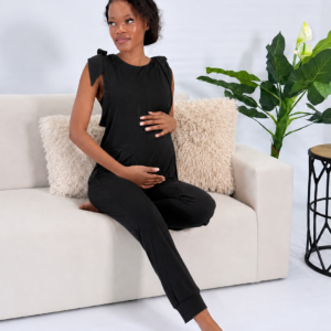Black Tank Jumpsuit