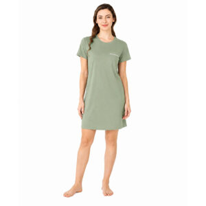 Hannah Grace Maternity Post-Partum Sage Summer Lounging Nightie