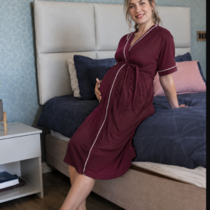 Burgundy Summer Gown