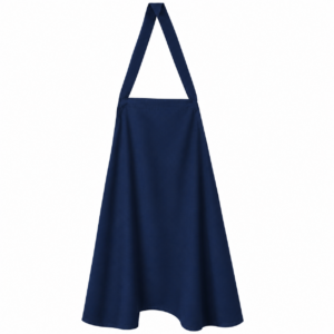 Hannah Grace Limited Edition Navy Rayon Breastfeeding Apron