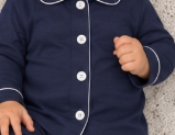 Hannah Grace Maternity Navy Winter Matching Mom & Baby set - Image 3